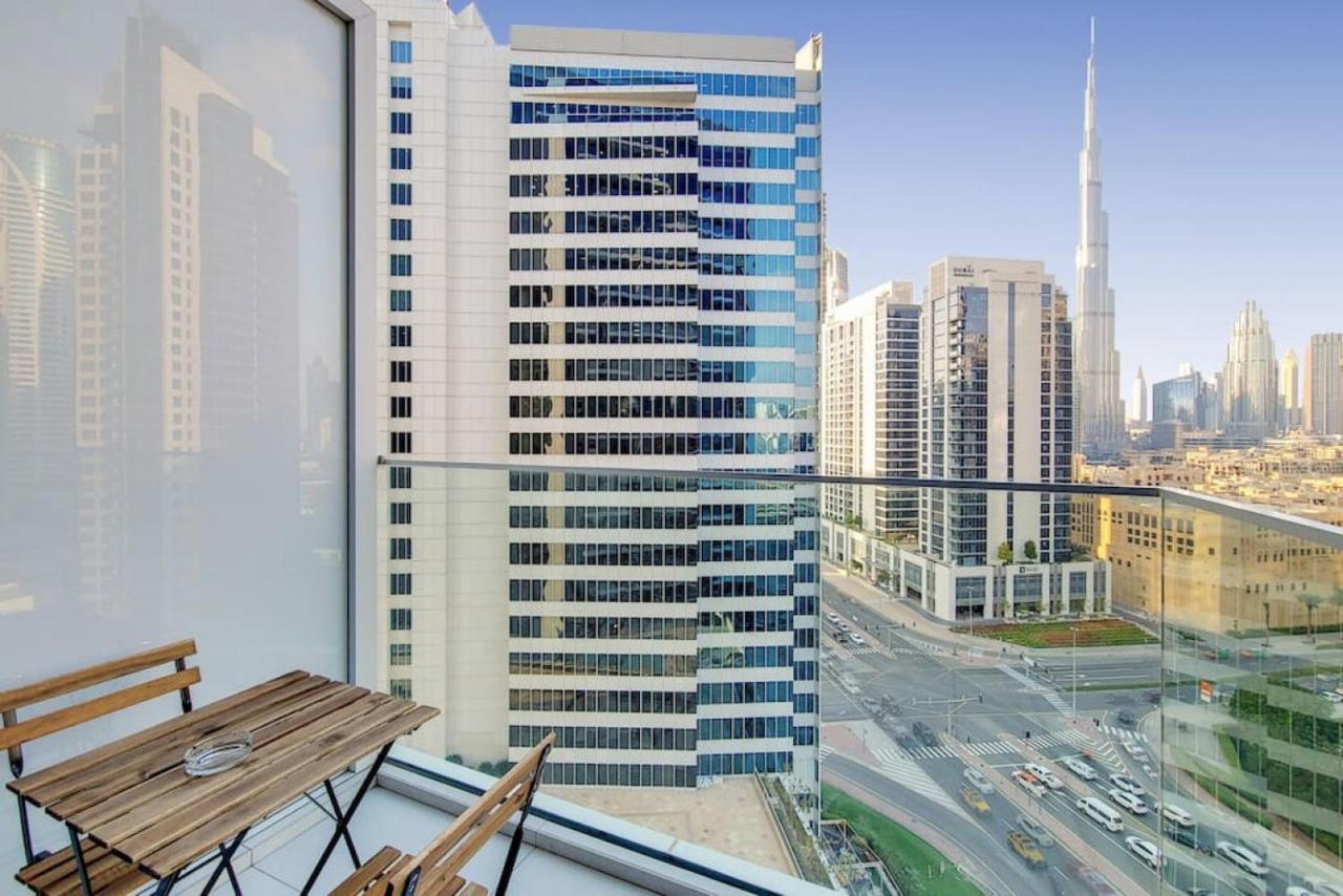 Marquise Square Tower, Business Bay - Bright Studio Dubai Esterno foto