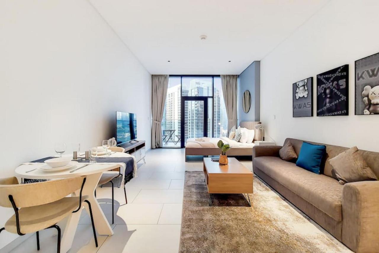 Marquise Square Tower, Business Bay - Bright Studio Dubai Esterno foto