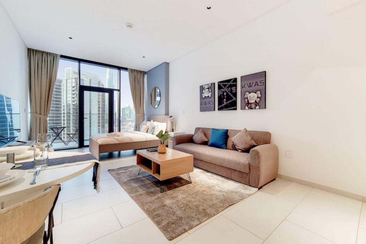 Marquise Square Tower, Business Bay - Bright Studio Dubai Esterno foto